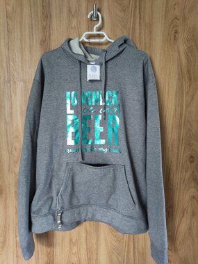 Hoodie with Beer Holder - New!